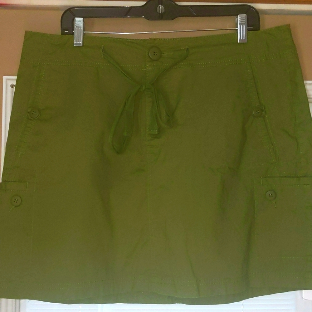Green Lane Bryant Cargo Skort